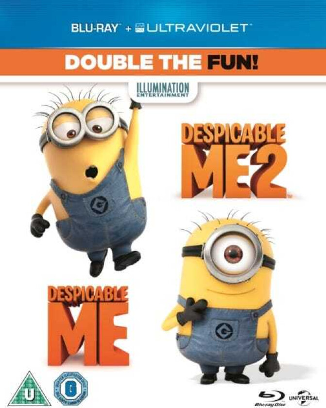 Despicable Me/Despicable Me 2 Bluray