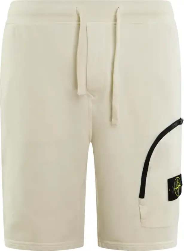 Herre, Shorts, Hvit, S