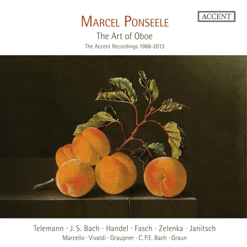 Marcel Ponseele, Il Gardellino The Art of Oboe CD