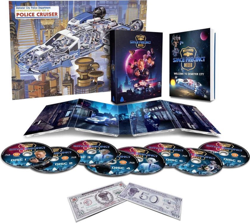 Space Precinct The Complete Mini Series Bluray