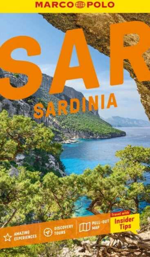 Sardinia Marco Polo Pocket Travel Guide with pull out map