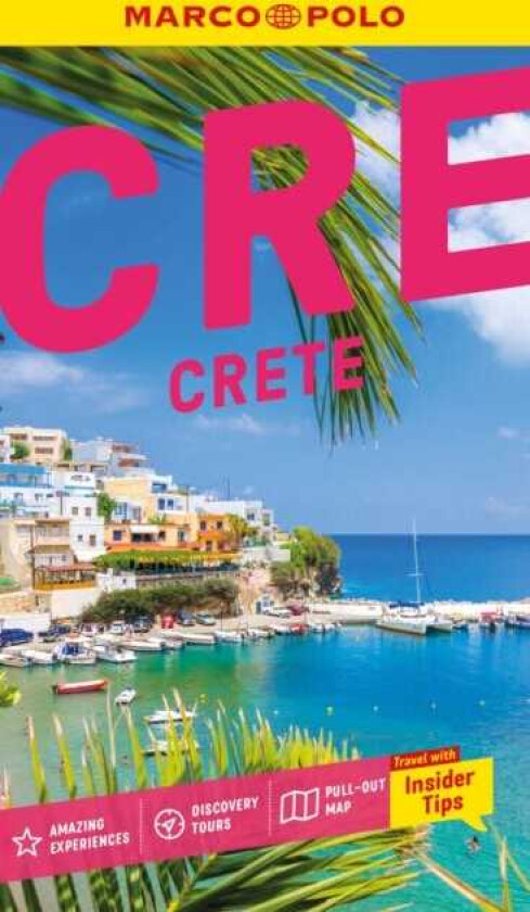 Crete Marco Polo Pocket Travel Guide with pull out map