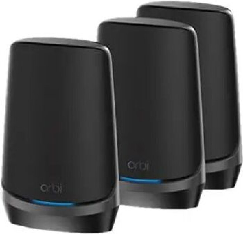 Netgear Orbi 960 Wifi 6e Mesh System Black 3-pack