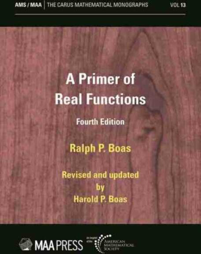 A Primer of Real Functions