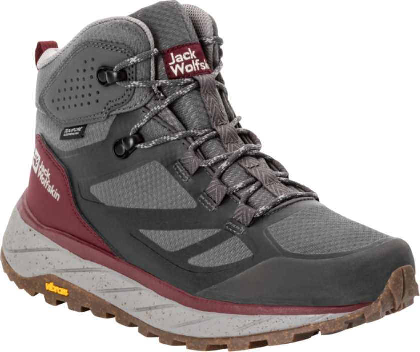 Women's Terraventure Texapore Mid 37.5, Dark Maroon