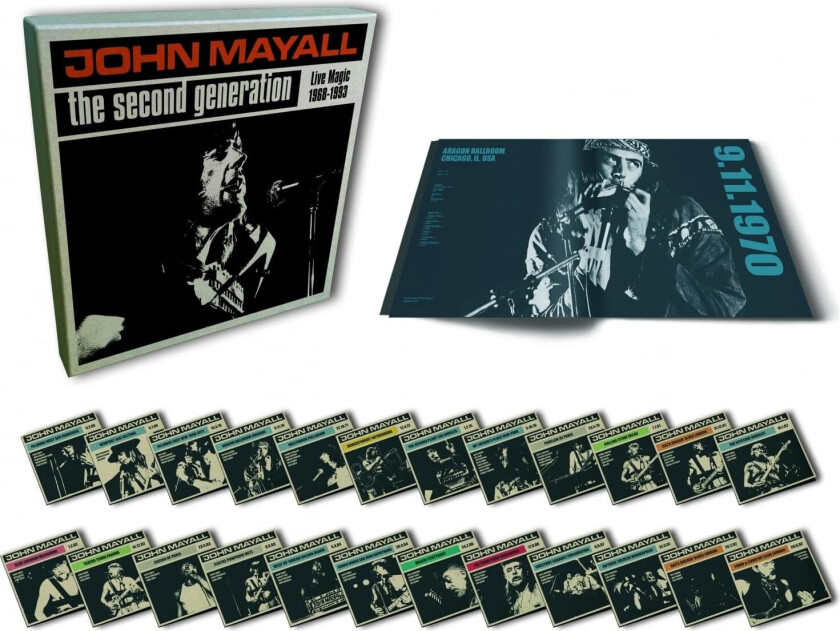 Bilde av John Mayall  The Second Generation: Live Magic 19681993  CD