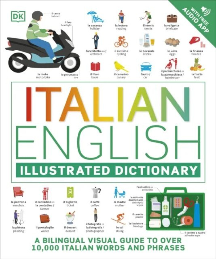 Italian English Illustrated Dictionary av DK
