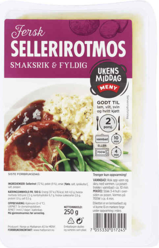Sellerirotpure 250g Meny