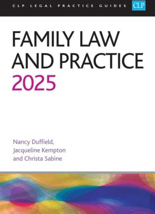 Family Law and Practice 2025 Legal Practice Course Guides (LPC)