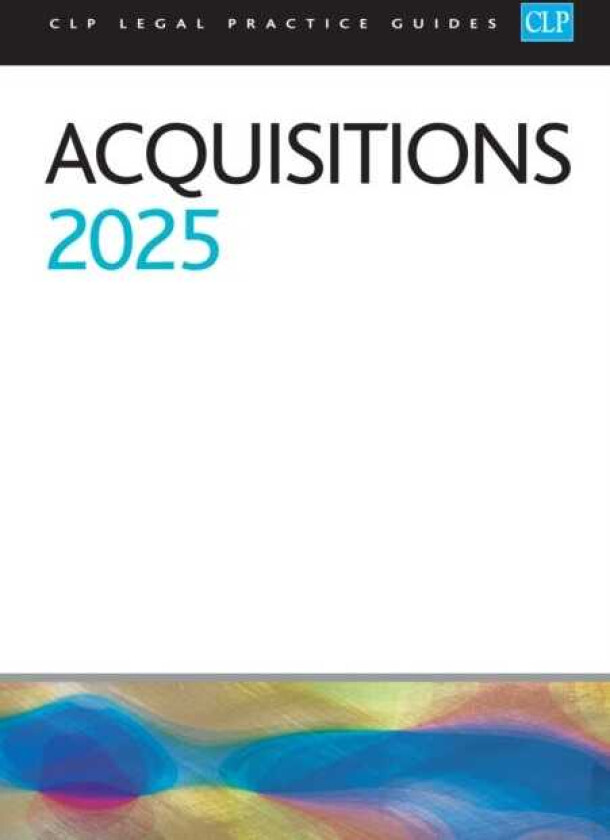 Acquisitions 2025 Legal Practice Course Guides (LPC)
