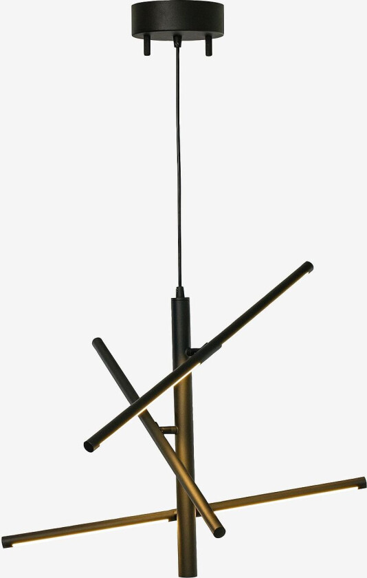 Pendellampe Stecco, Svart