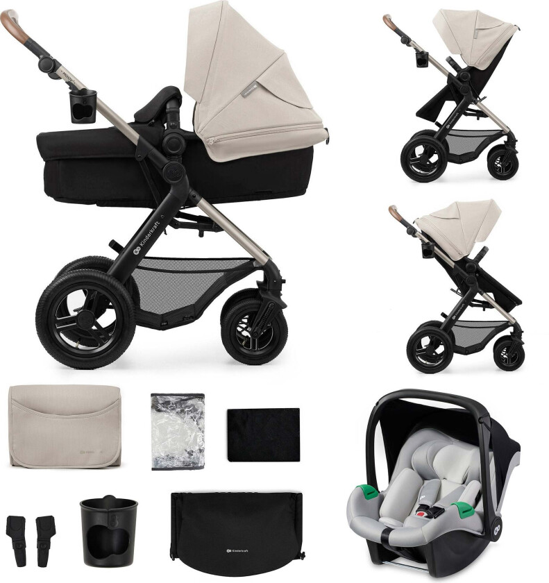 MOOV 2 Air 3-in-1 Kombivogn, Moonlight Grey -  Kombivogner
