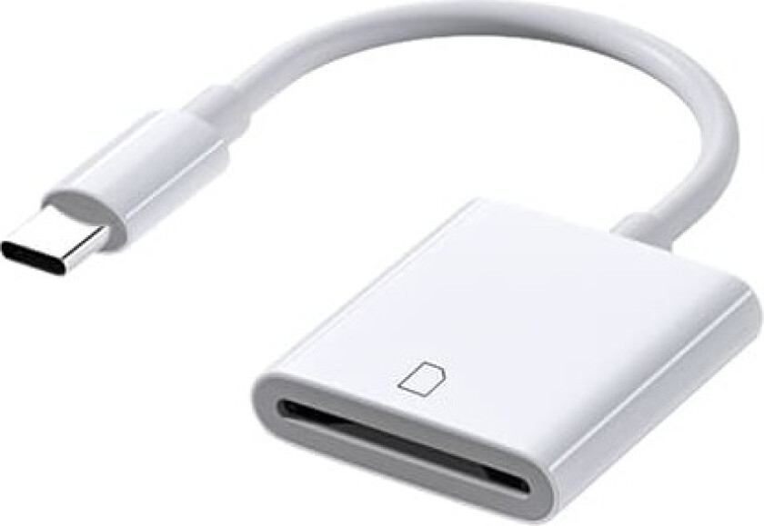 TYPE-C til SD-kortleser (hvit) 0