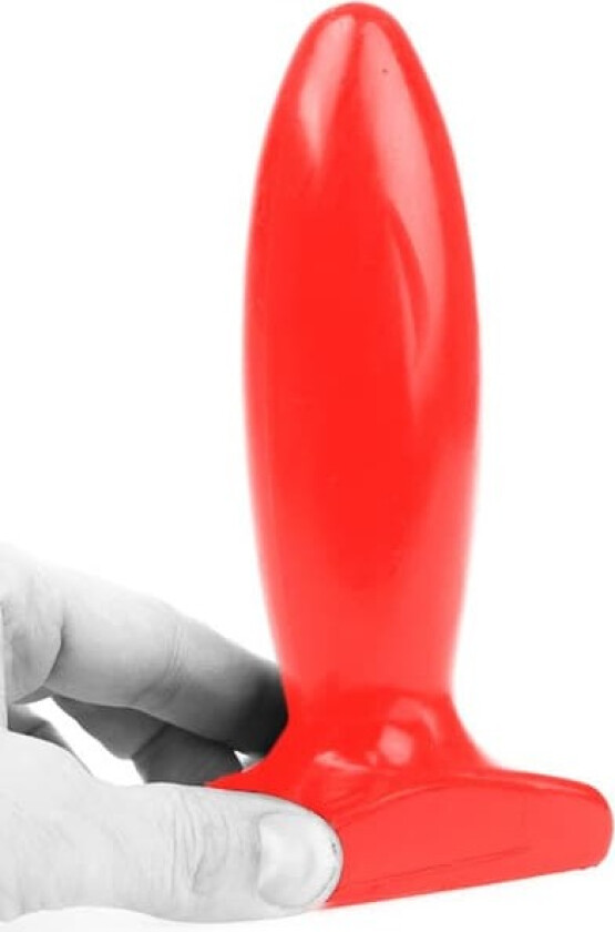 Slim Plug Red Large 17cm Grovere analplugg