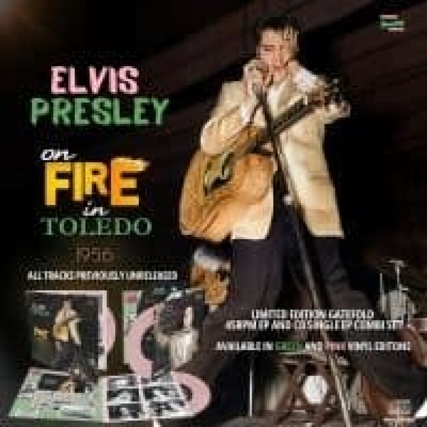 Presley Elvis - On Fire In Toledo - 1956 (Pink Viny (LP)