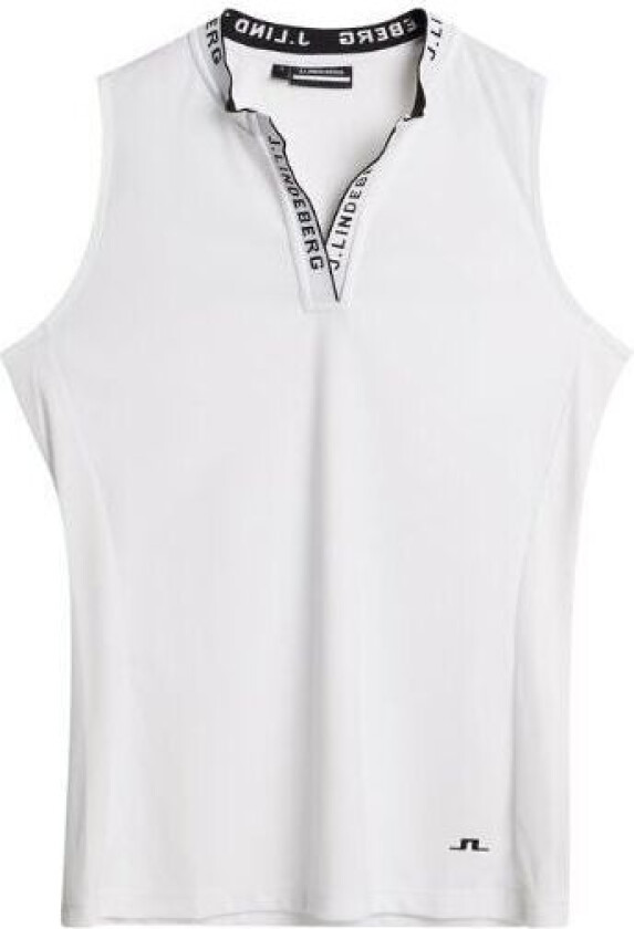 J.Lindeberg Leya Sleeveless Pique Dame Hvit M