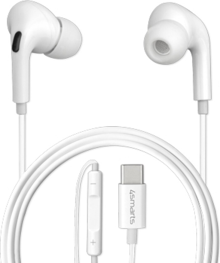 4Smarts Suchawki Melody Digital Basic Usb-C Z Przetwornikiem D/A Biay/White 465590