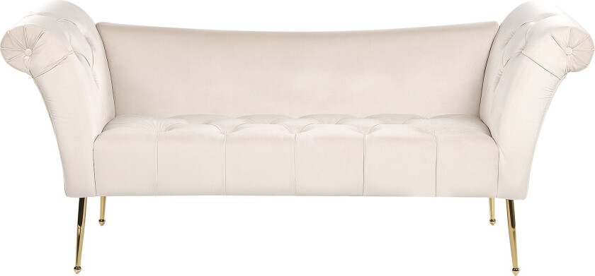 Bethely Sjeselong 175 cm - Beige/Gull