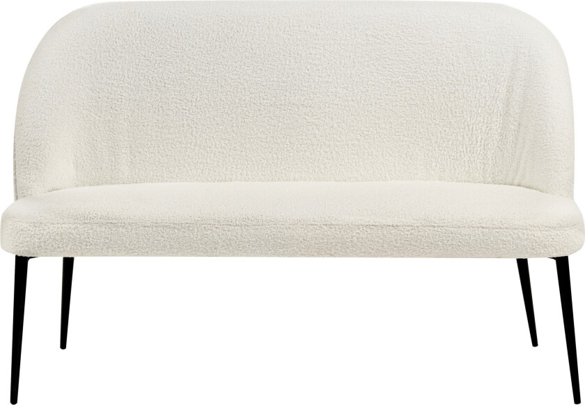 Osbyn Sofa 2-seter - Svart/Hvit
