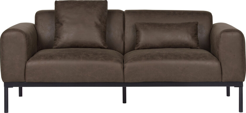 Naklund Sofa 2-seter - Brun/Svart
