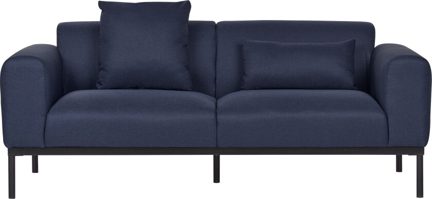 Naklund Sofa 2-seter - Blå/Svart