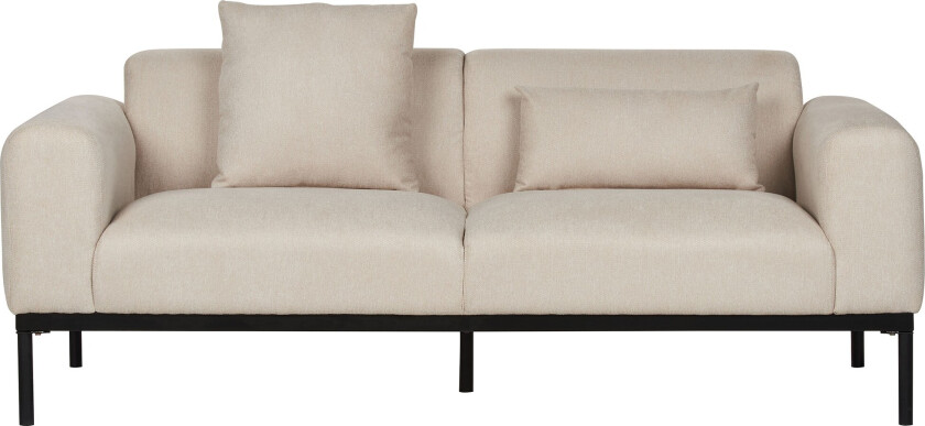 Naklund Sofa 2-seter - Beige/Svart