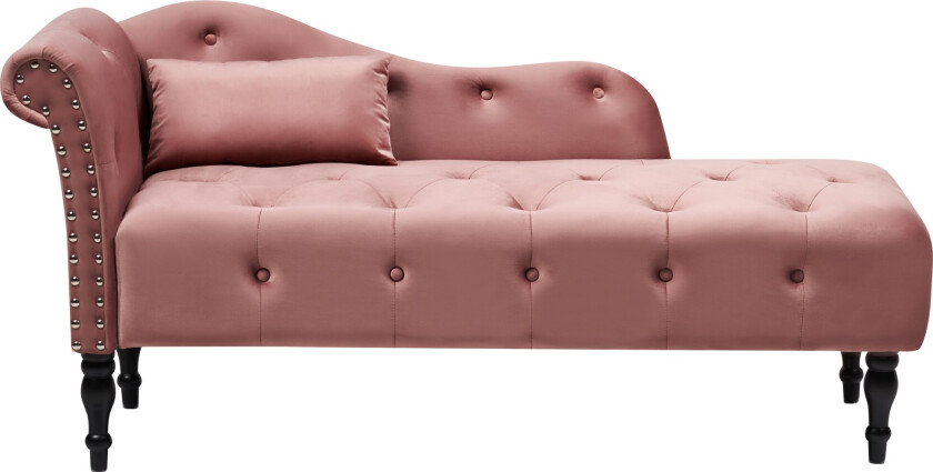 Frostorp Sjeselong 152 cm - Svart/Rosa