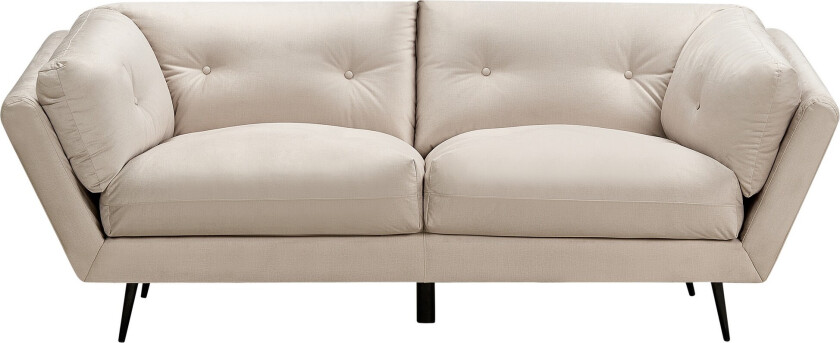 Lenvik Sofa 3-seter - Beige/Svart