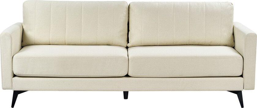 Tuba Sofa 3-seter - Beige/Svart