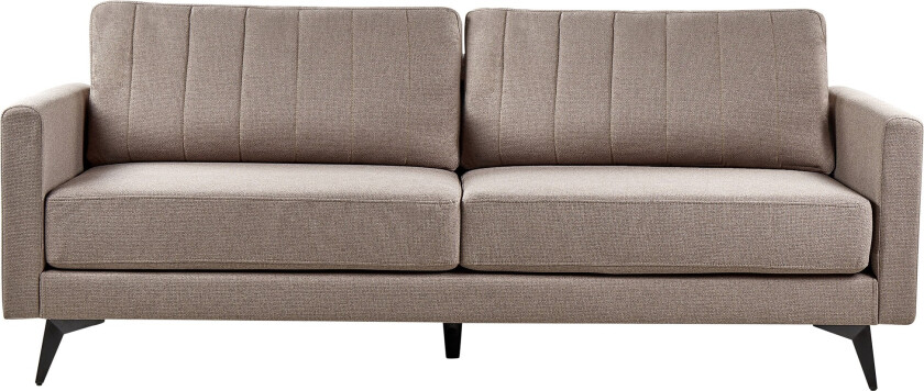 Tuba Sofa 3-seter - Brun/Svart