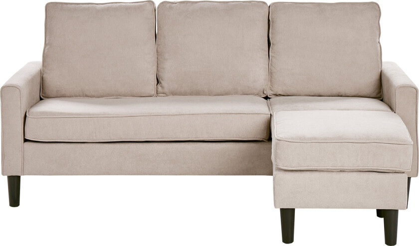 Traun Sofa 3-seter - Beige/Svart