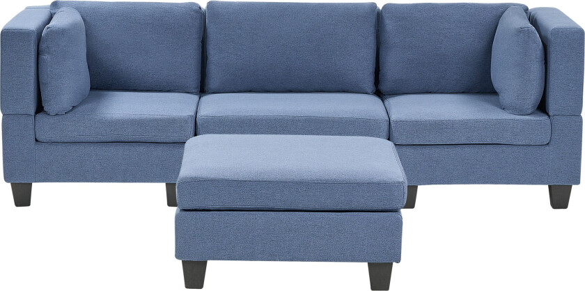 Buck Sofa 3-seter - Blå/Svart