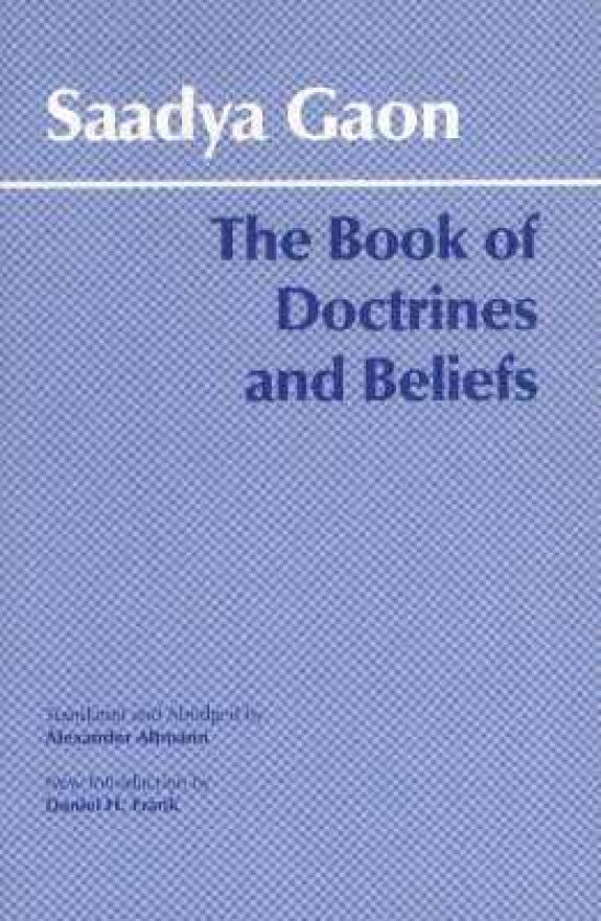 The Book of Doctrines and Beliefs
