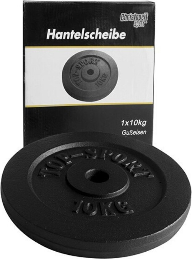 Top Sport Vektskive - 10 kg / 30 cm