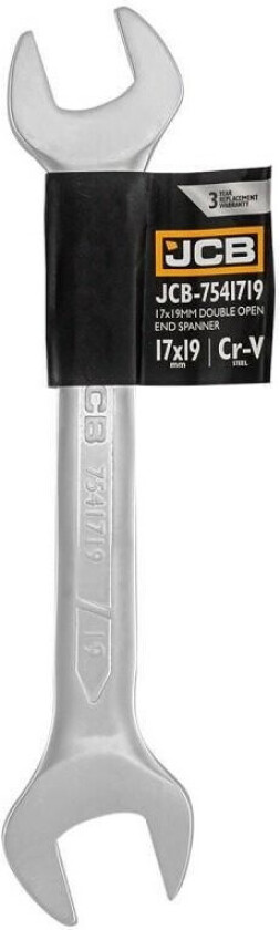 JCB-nøkkel 17x19mm