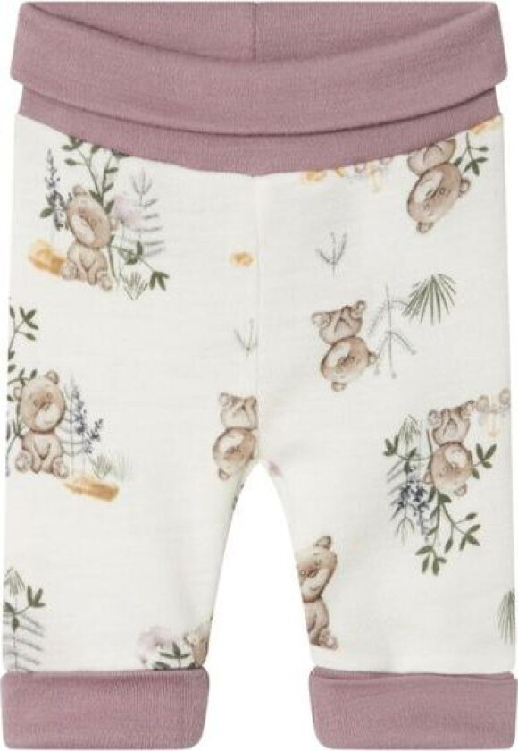 Name It - Bukse i Ull Prematur Snow White