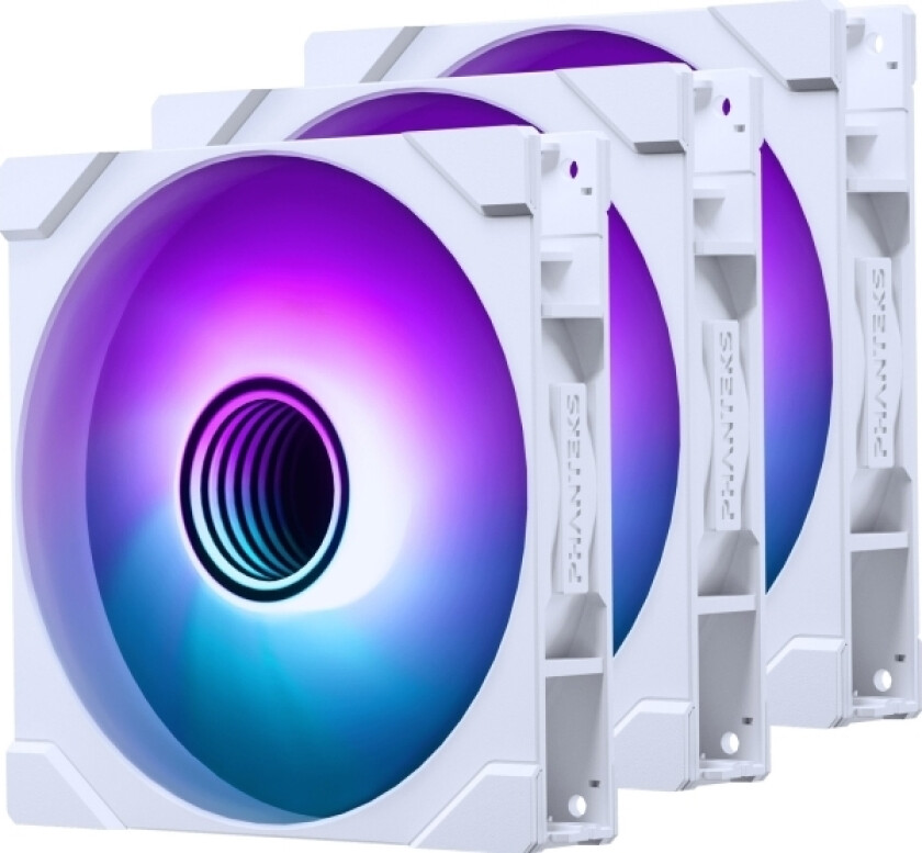 M25 Gen2 Pwm D-Rgb Vifter, Pakke Med 3 - 140 Mm, Hvit