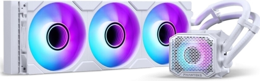 Glacier One 360M25 Gen2 Drgb Aio Vannkjøling - 360 Mm, Hvit