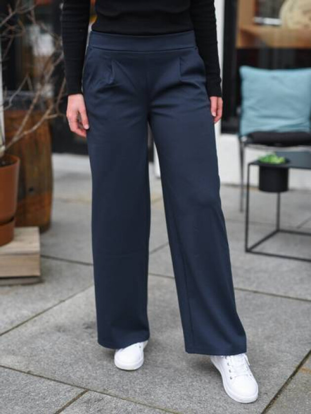 Kate Sus Wide Pant Long (Blå)