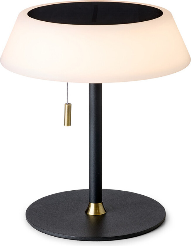Solar Portable Bordlampe Svart