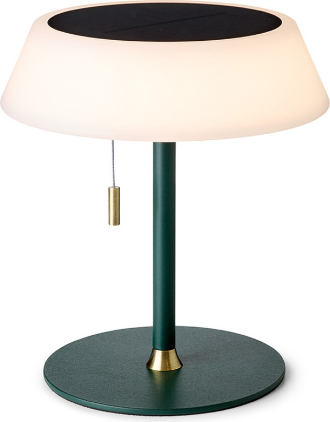 Solar Portable Bordlampe Mørk Grønn