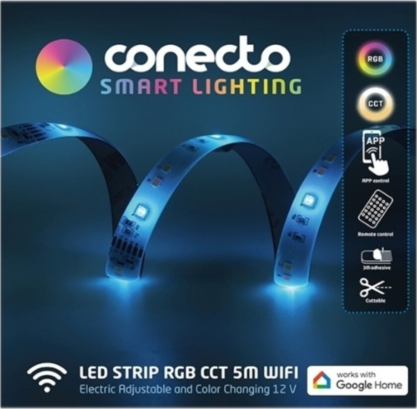 RGBW LED-lysstripe, 5 m