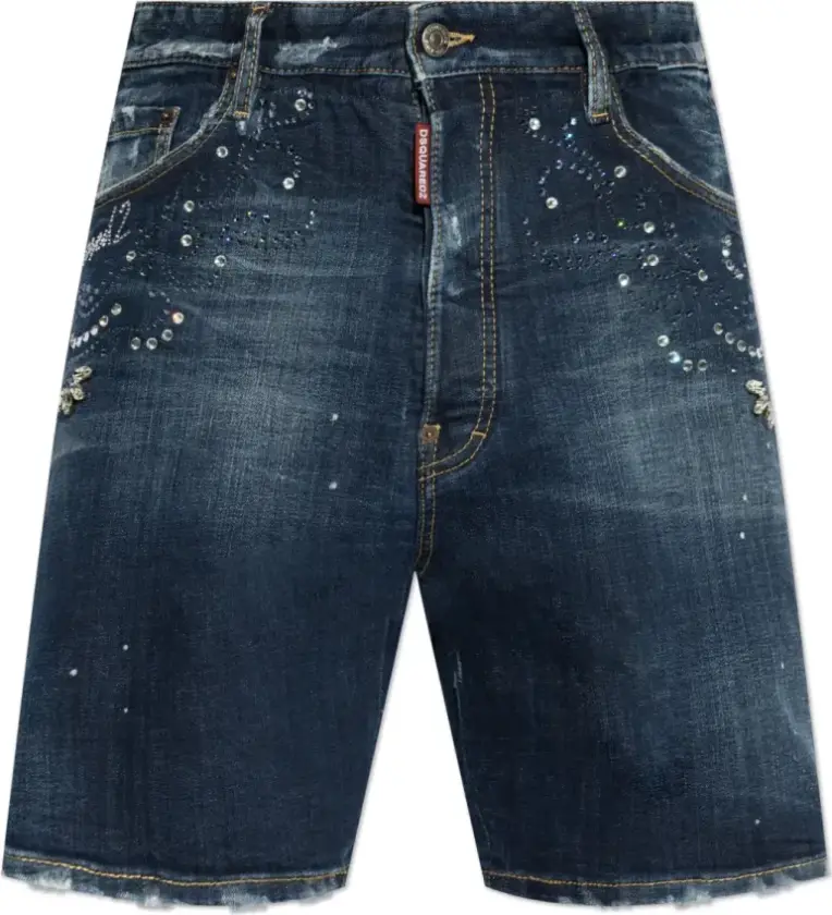 Herre, Shorts, Blå, XS
