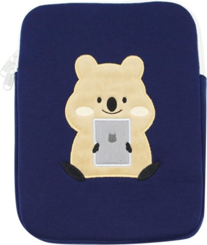 9-11 tommers plysj søt kanin laptop ermet veske iPad beskyttende etui nettbrett deksel bærbar oppbevaringsveske for kvinner jenter