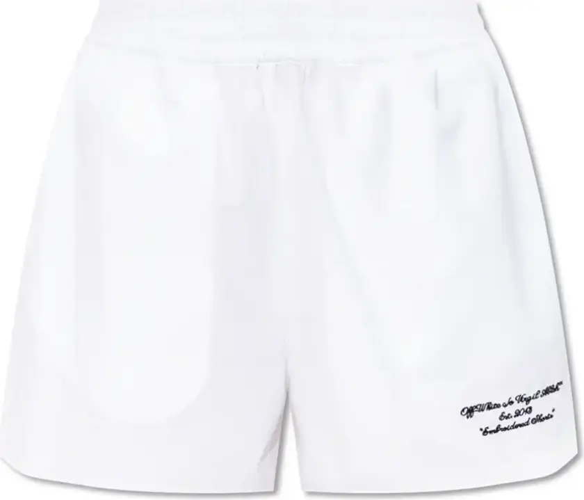 Dame, Shorts, Hvit, 2XS