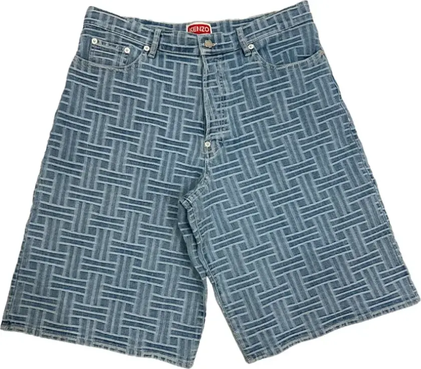 Herre, Shorts, Blå, W33