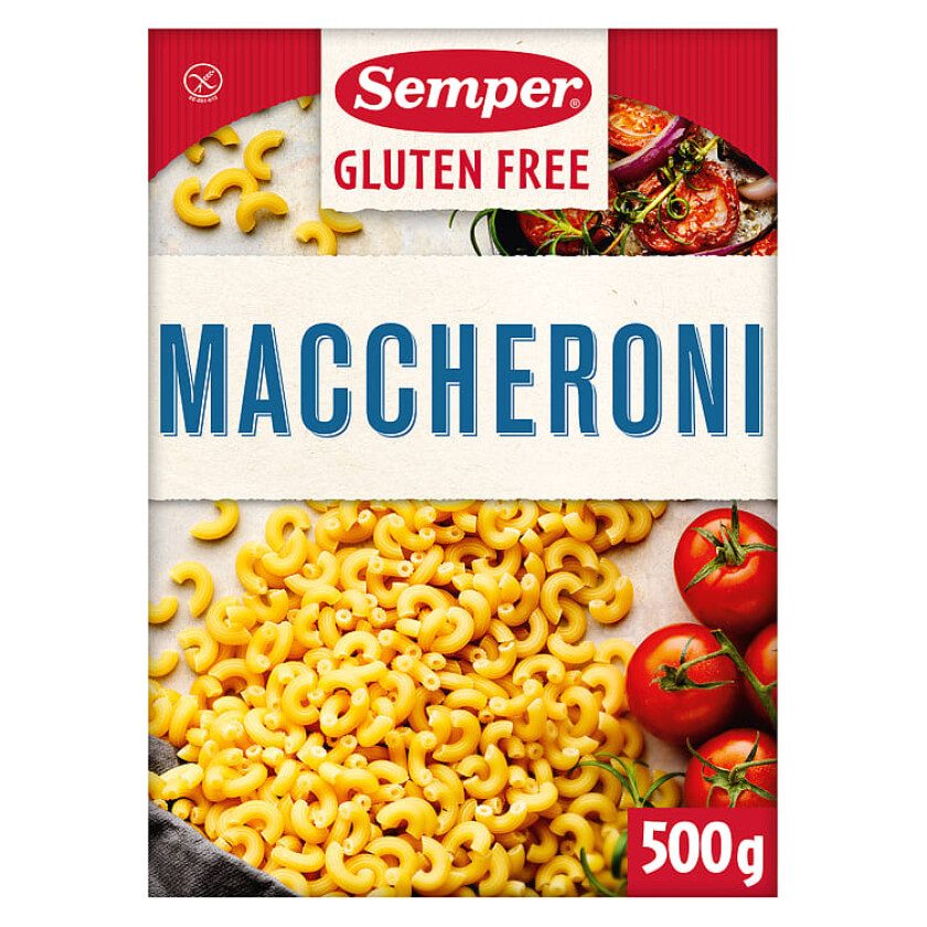 Semper Makaroni Glutenfri 500g