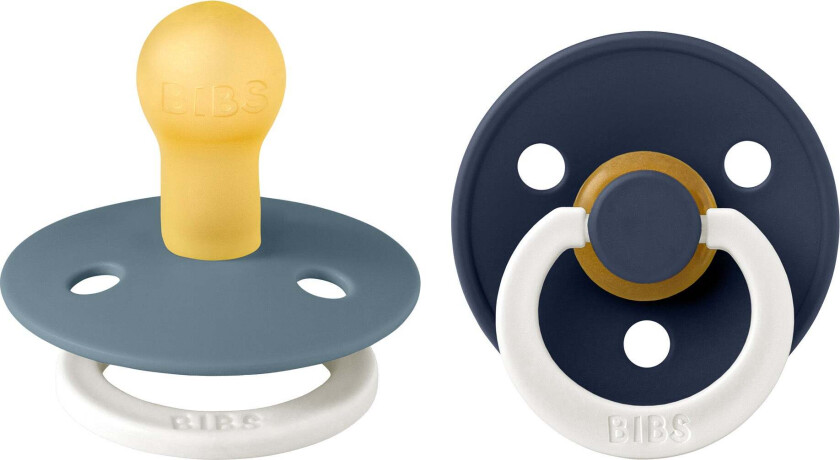 Colour Glow Smokk 2-Pakk Lateks Str 1, Petrol/Deep Space - Smokker - Lateks