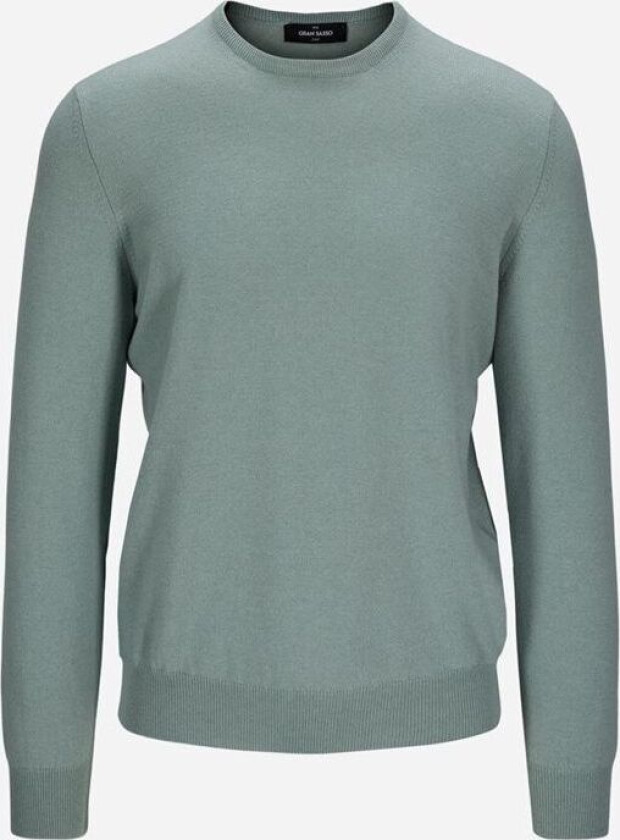 Crew Neck Cashmere - Light Green Grønn 56