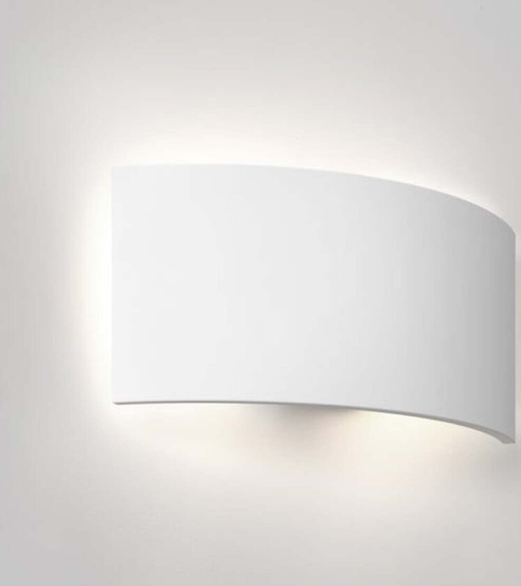 Comino 320 vegglampe - Hvit